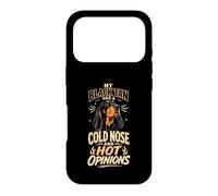 Black Tan Coonhound Hot Opinions Case for iPhone 17 Pro