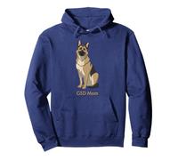 Black & Tan German Shepherd Dog GSD Mom Pullover Hoodie