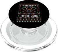 Black Tarantula Spider Christmas Ugly Xmas Sweater PopSockets PopGrip for MagSafe