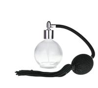 Black Tassel 78ml Classic Round Perfume Bottle Atomizer, Filling Funnel & Box Included (SF)