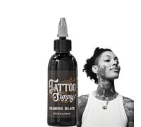 Black Tattoo Ink, Smooth & Precise Application, Vivid Long - Lasting Color Tattoo Supplies, Concentrated Bottle for All Tattoos Styles (100ml)