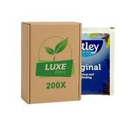 Black Tea Bags Sachets - Original Blend - Compatible with Tetley By Luxe Bitez (Pack of 200)