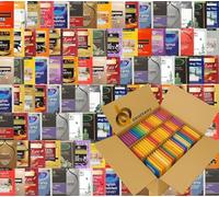 Black Tea Bulk Selection - 100 Enveloped Tea Bags | English Breakfast, Bold Black Teas, Strong Everyday Brews | Recyclable Display Box | UK Packed