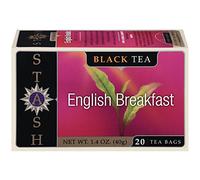 Black Tea, English Breakfast, 20 Tea Bags, 1.4 oz (40 g), Stash Tea