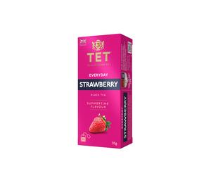 Black tea True English Tea Everyday Strawberry, 20 pcs.