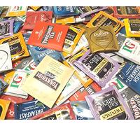 Black Tea Variety Box - 50 Individually Wrapped Enveloped Bags | English Breakfast & Strong Black Tea Selection | Recyclable Compartment Box | UK Packed