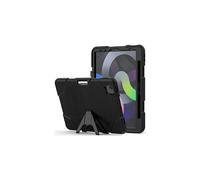 (BLACK) TECHGEAR G-SHOCK Case for iPad Air 5 / 4 10.9" (2022 / 2020) Tough HEAVY DUTY Armour Shockproof Survival Case with Stand - Kids Schools Builders Case