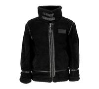 Black Teddy Sherpa Jacket with High Collar - male - Alpha Industries - Winter Jackets - Black - XL - Jackets XL