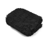 (Black) Teddy Throw Soft & Snug Warm Size 150 x 200 cm