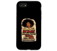 Black Tee Red Lipstick Melanin Poppin Out Here Being Cute Case for iPhone SE (2020) / 7/8
