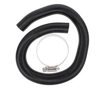 Black Telescopic Car Air Outlet Duct Plastic Hot Air Hose