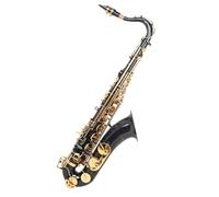 Black Tenor Saxophone Professional Bb Brass Woodwind Instrument