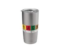 Black The Prime Element Juneteenth Black History Month Stainless Steel Insulated Tumbler