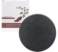 Black & Thick Hair Shampoo Bar, Hair Darkening Shampoo Bar, Organic Grey Reverse Shampoo Bar, He Shou Wu Extract Shampoo, Prevents Hair Loss (1pcs)