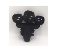 (Black three-headed monster) Minecraft Plush 8-in Pig Character Doll, Soft, Collectible Gift for Fans Age 3 and Older