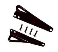 Black Tie Down Clip Hook Bracket Mount Hardware Kit for Harley Davidson Softail Like Fat Boy Slim S Heritage Classic Touring Road King Electra Street Glide ref 93500006 Strap Brackets Trailer Hauling