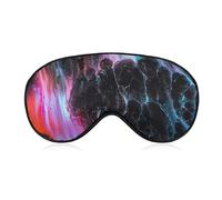 Black Tie Dye Sleep Eye Mask Blocks Light Cover Eyeshade for Men Women