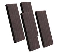 Black Timber Lumber - 4.7"x1.57"x0.39 Ebony Lumber, Custom DIY Material Tools For Blank | Wood Handle Plate For Music Instruments DIY Tools Musical Instrument Tool Material