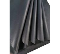 Black Tissue Paper 10 Large Sheets, Acid Free Art Paper, Perfect for Gift Wrap, Storage, Packing, Art & Craft Pack Archiving Shredding 70 x 50cm Sheet Size