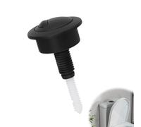 Black Toilet Flush Button Dual Flush Toilet Push Button Compatible with Optima 49 Adjustable Push Button Toilet Flush Replacement Part