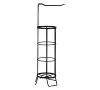 Black Toilet Roll Holder and Storer | Linnea