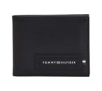 (Black) Tommy Hilfiger Mens Modern CC Wallet Bifold Genuine Leather Gift Box