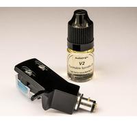 Black Tonearm Headshell, AT-VM95C Cartridge, Diamond Stylus for Lenco, Goldring L90, L175, L87-WH