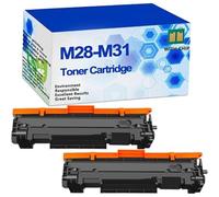 Black Toner Replacement For HP M28-M31 LaserJet MFP | Fits Pro M15w/M15a, MFP M28w/M28a/M31w, High-Fluidity Toner, Crisp Prints,2 Pcs