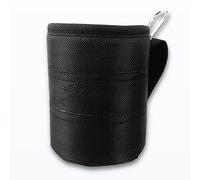 Black Tool Belt Pouches Multi Functional Organizers For Screws And Nails Thicken Wear Resistant Waist Bag With Carabiner Oxford Fabric Tool Bag