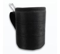 Black Tool Belt Pouches Multi Functional Organizers for Screws and Nails Thicken Wear Resistant Waist Bag with Carabiner
