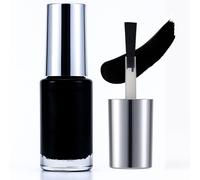 Black Tooth Paint, Black Out Teeth Makeup Solution for Halloween Makeup, Instant Bright Smile, Long-Lasting, Safe Formula, No Streaks, Easy Brush-On Application for Party, Cosplay & Stage Looks