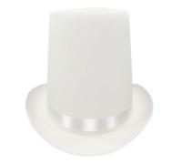 Black Top Hat for Magician, Bowler, Stage Performances, Carnival, Fancy Dress Costume Accessory - Women