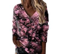 Black Tops Women's Sexy Glitter Shirt Collar Fancy Dress Costume Women's Blouse Muslin Jumper Sequin Dress Long Shirt Slim Blouse Body Satin Straps Tops Fine Sports Shirt, hot pink, XL