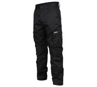 Black Toronto Cargo Trouser Bench Black 36L