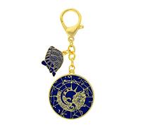 Black Tortoise Lunar Mansions Harmonizing Amulet Keychain W4964