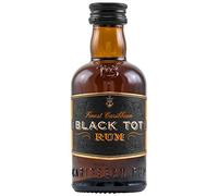 Black Tot Finest Caribbean Blended Rum | 5cl Miniature | 46.2 percent | Ripe Pineapple Vanilla Fudge, and Toasted Cinnamon | Perfect Sipped Neat or Mixed in Cocktails