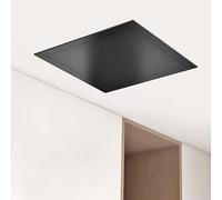Black Touch Latch Ceiling Access Door, Flush-Mounted Attic Access Hatch Panels, Electrical and Plumbing Inspection Hatch Service Hole Cover(150x150mm/6x6in)