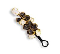 Black Tourmaline Car Hanger, Black Tourmaline Wall Hanger, Selenite Wall Hanging, Car Hanging, Door Hanger, Crystal Tumbled Wall/Door Hanger