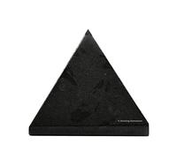Black Tourmaline Crystal Pyramid 1 Inch - Premium Crystal Gifts for Healing Crystals Enthusiasts - Meditation, Energy Balancing, and Spiritual Decorative Display Christmas Stocking Gifts