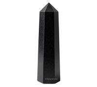 Black Tourmaline Crystal Tower Point Obelisk (2" to 3" INCH)