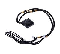 Black Tourmaline Flat Reiki Raw Stones Wand Energy Crystal Specimens Pendant