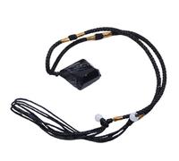 Black Tourmaline Stone Necklace - Crystal Stone Necklace Amulet Pendant | Fashion Crystal Amulet Pendant for Men Women Spiritual Protection and Energy Healling