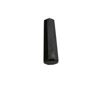 Black Tourmaline Tower Wand 1.5" to 2" Inches Obelisk Jumbo Reiki Crystal Gemstone Table Décor