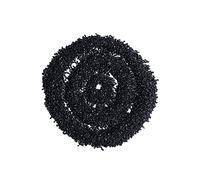Black Tourmaline Tumbled Chips Crushed Stone Reiki Crystal Jewellery Makin Sun Catcher Window (Black, One Size)