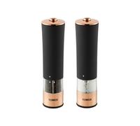(Black) Tower T847003RB Electric Salt & Pepper Mill Set - Rose Gold