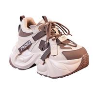 Black Trainers Womens Trainers for Women Multi Purpose Shoes Comfortable Supportive with Arch Support Non Slip Sole Daily Walking Hiking Memory Foam Insoles Size 6