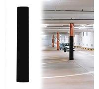 Black trampoline pole Sponge sleeves, replacement padding covers, 4 5 6 7 ft tall playground safety pole padding, Basement Round Rod Self Adhesive(4ft,Inner Dia 10 Inch)