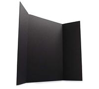 Black Tri-Fold Foam Presentation Board - 840 x 594mm (A1-A2) | Buy 1 Get 1 Free | Display Board for Artwork, School Projects, Crafts & Exhibitions