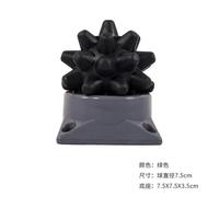 (Black) Trigger Point Pusher Massage Ball,Spiky Massage Balls for Foot/Back/Muscles Spiky Hard Massage Balls,Deep Tissue Myofascial Release