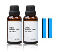 Black Trim Restorer, 2025 New Leather Plastic Polishing Renovation Coating Agent, T Cut Scratch Remover, Black Car Bumper Restorer Cleaning Polish Cleaning Products (2)